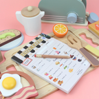 Cozy Cafe Tiny Town Pretend Play Notepad - Inklings Paperie