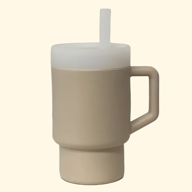 Terracotta Kids Silicone Tumbler - Nibble & Rest