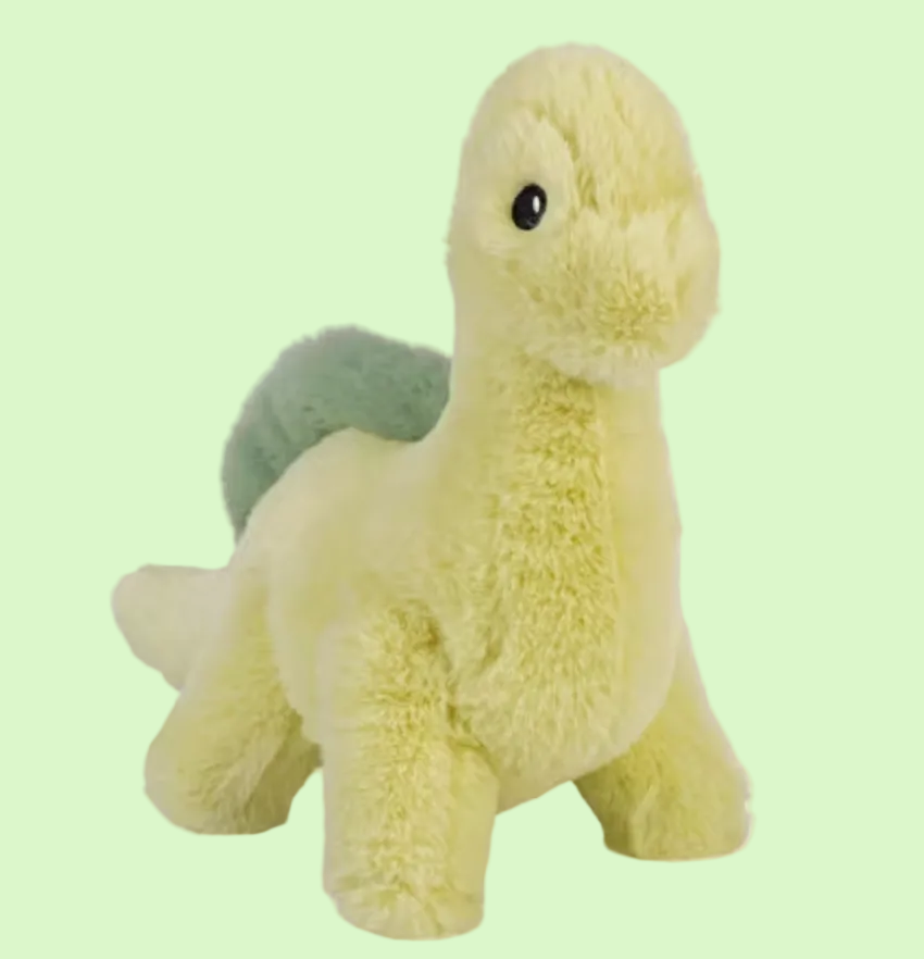 Mini Green Brachiosaurus Soft Toy - Wild Republic