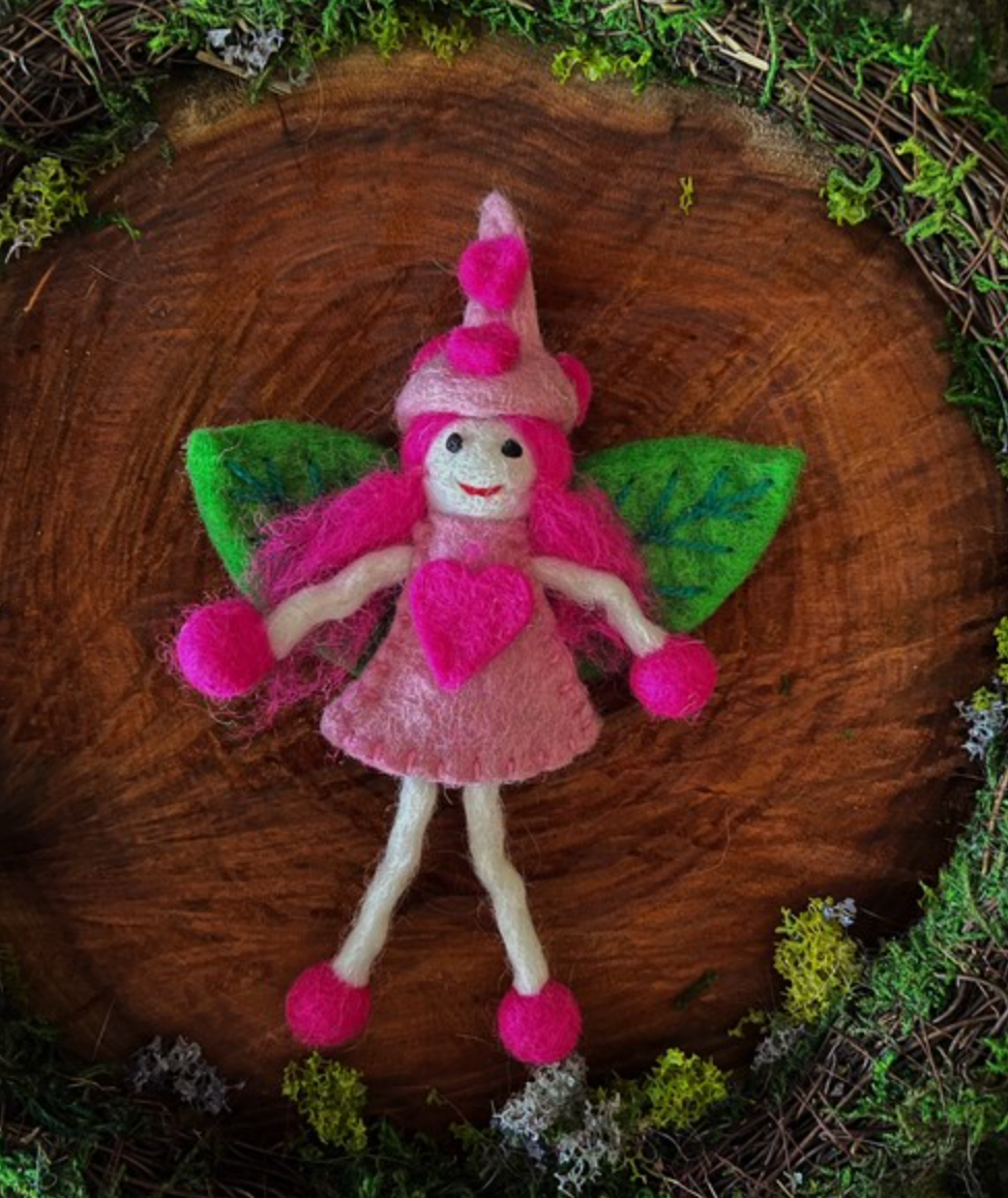 Miss Pink Fairy Witch – Himalayan Felt Co