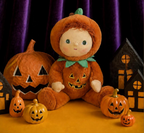 Jules Jack-o'-Lantern Dinky Dinkum Doll - Olli Ella