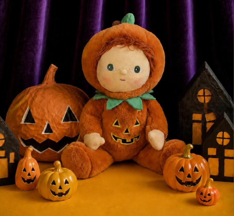 Jules Jack-o'-Lantern Dinky Dinkum Doll - Olli Ella