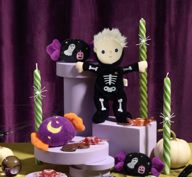 Scully Skeleton Dinky Dinkum Doll - Olli Ella