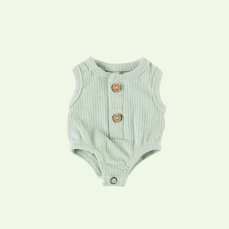 Sage Doll Bubble Romper - Nicci & Lu