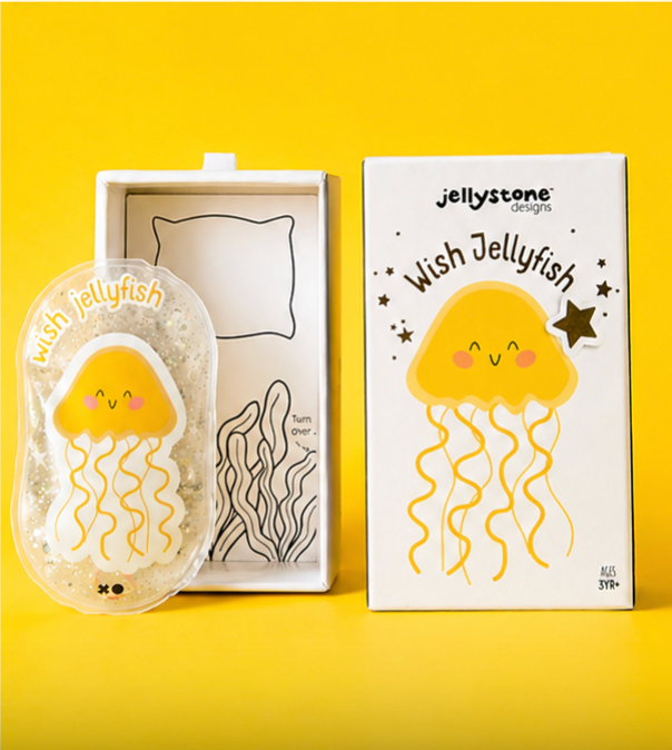 Yellow Wish Jellyfish Bedtime Buddy - Jellystone Designs