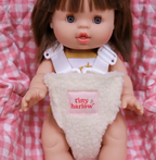 Pink Gingham Baby Dolls Car Seat Capsule - Tiny Harlow