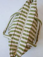 Pistachio Quilted Baby Bag - Mosey Me