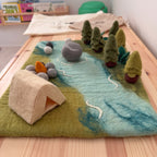 Camping Felt Play Mat & Accessories Bundle - Playtisserie