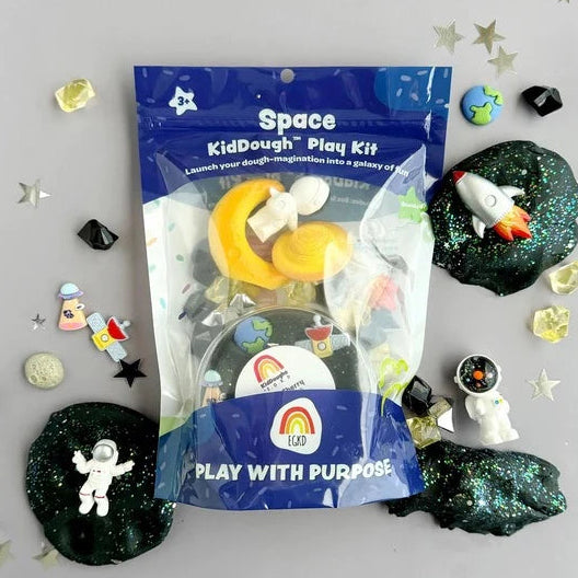 Space Sensory Playdough Kit - Earth Grown KidDoughs