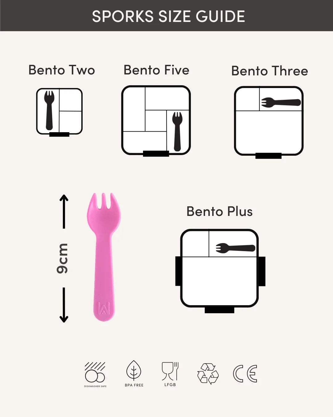 Blush Sporks Set - Lunch Punch