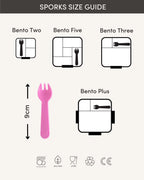 Pastel Sporks Set - Lunch Punch