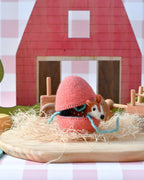 Deer Felt Surprise Egg - Tara Treasures