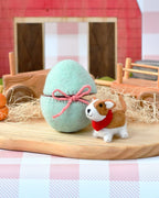 Corgi Puppy Felt Surprise Egg - Tara Treasures