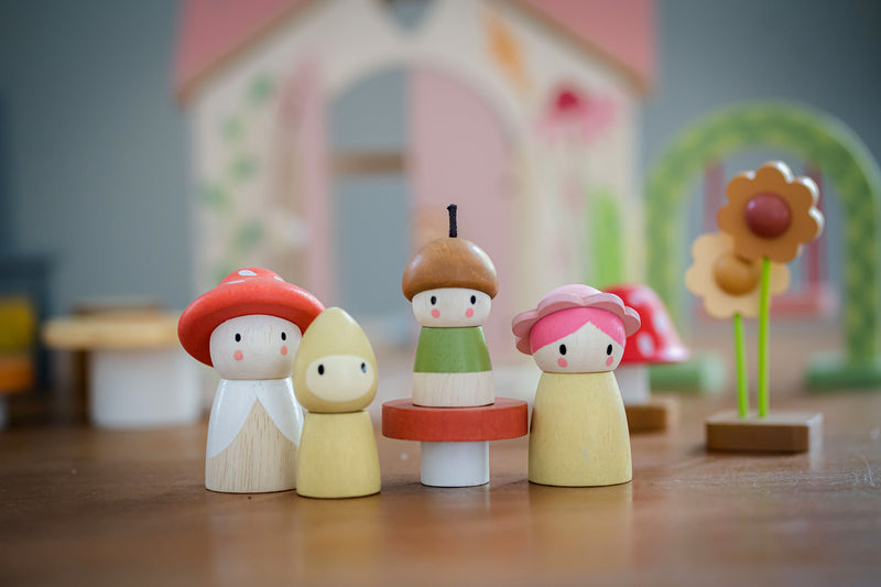 Merrywood Rosewood Cottage Play Set – Tender Leaf Toys