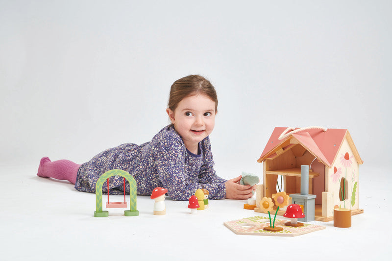 Merrywood Rosewood Cottage Play Set – Tender Leaf Toys