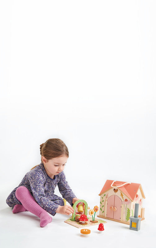 Merrywood Rosewood Cottage Play Set – Tender Leaf Toys