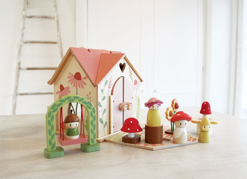 Merrywood Rosewood Cottage Play Set – Tender Leaf Toys