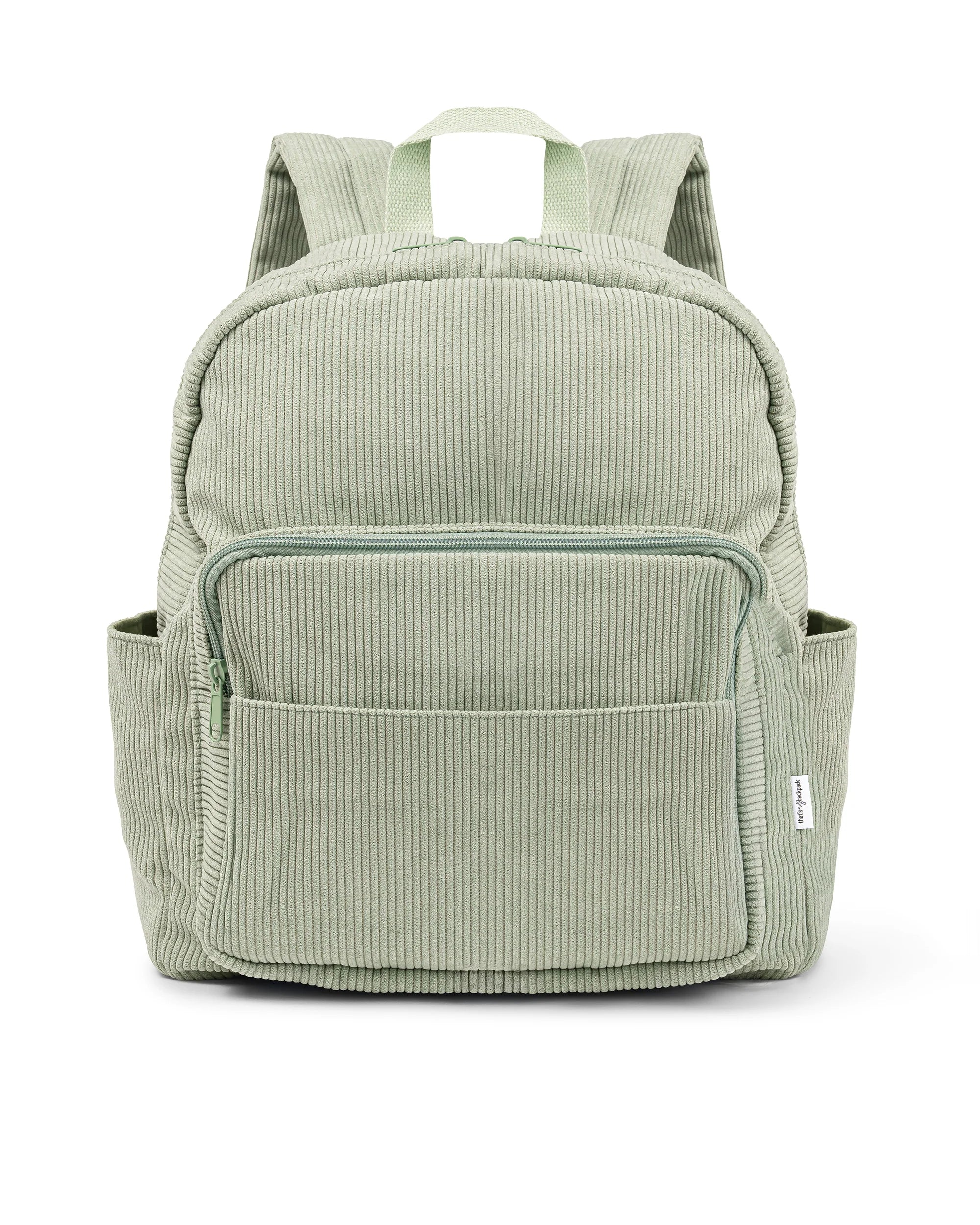 Corduroy Backpack | Sage