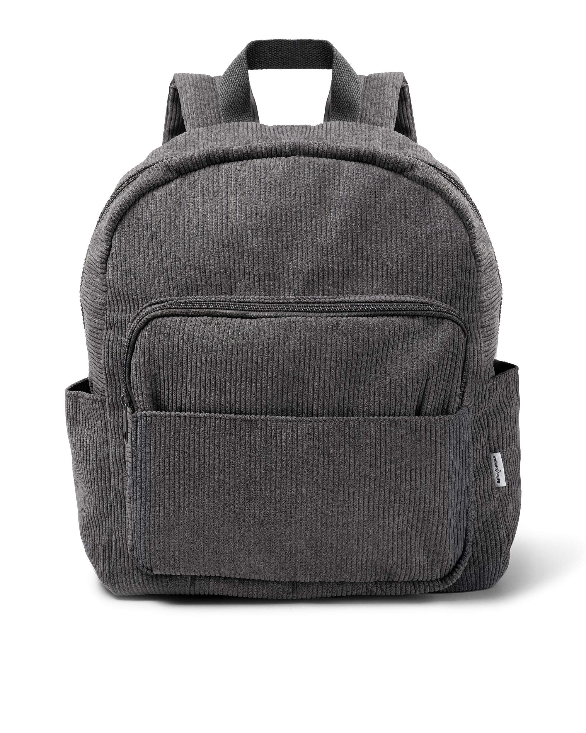 Corduroy Backpack | Charcoal