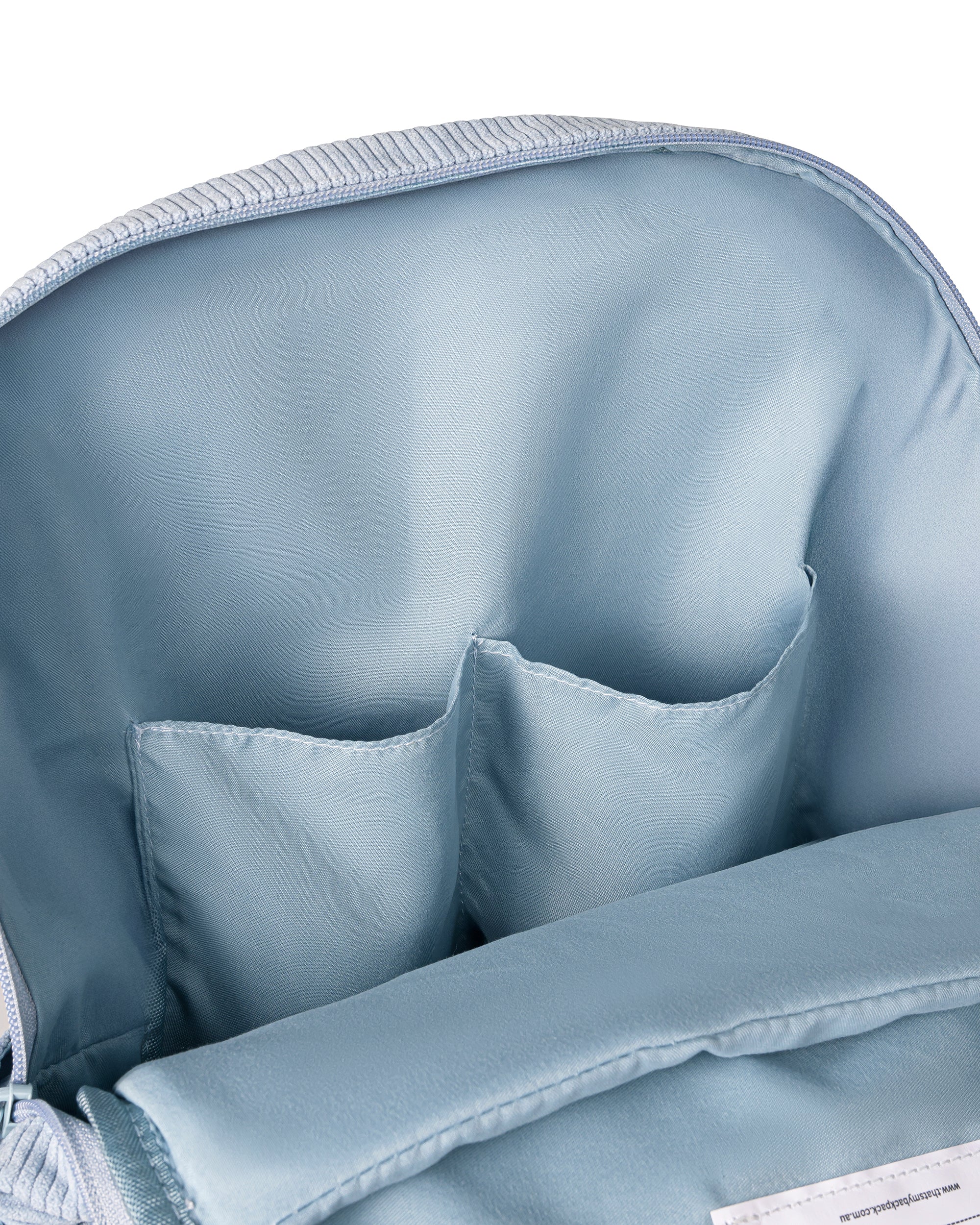 Corduroy Backpack | Powder Blue