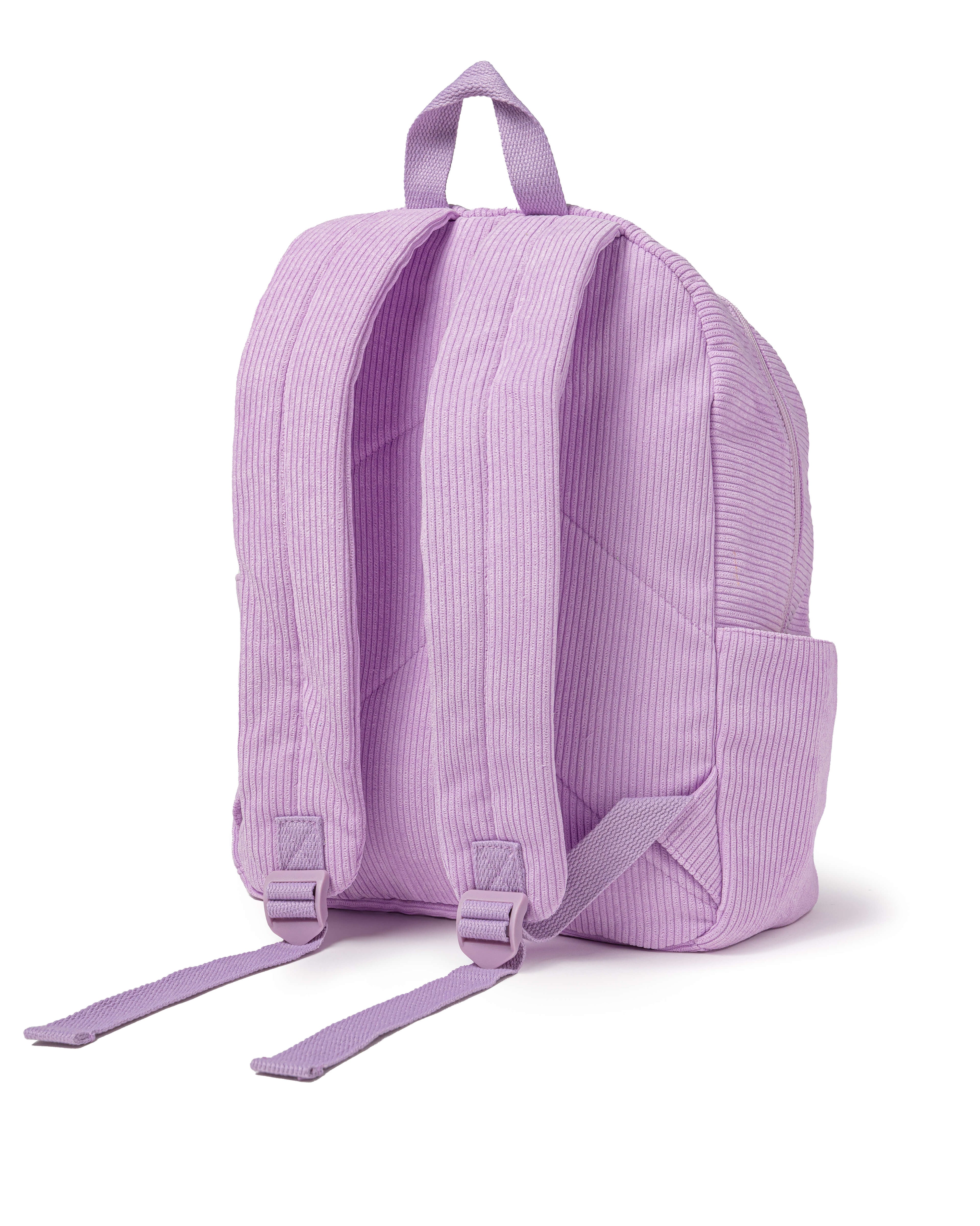 Corduroy Backpack | Lilac