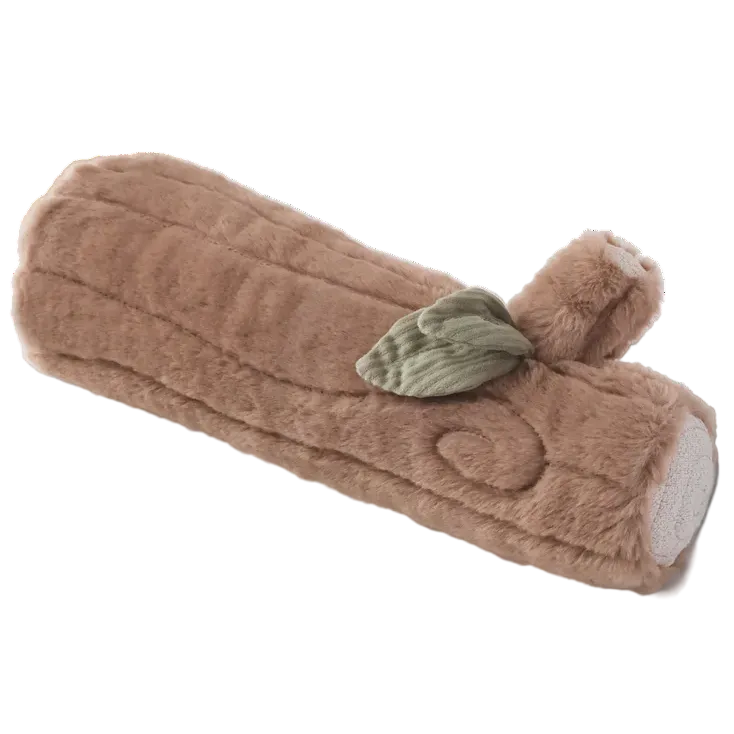 Little Lamb Kind tummy time log soft plush support pillow baby