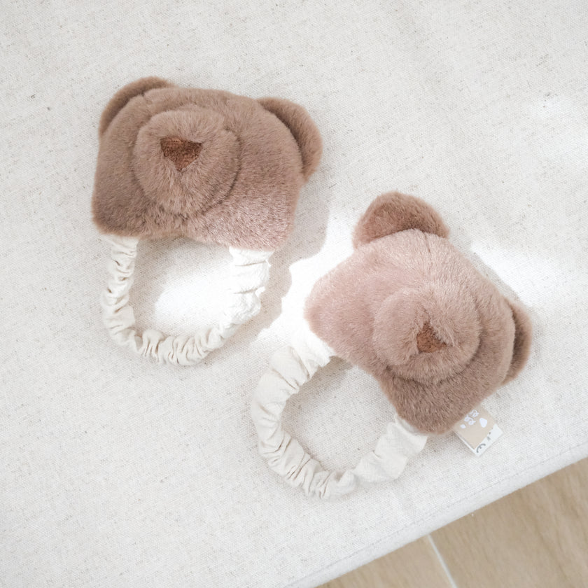 Teddy Bear Kicking Rattle Set - Little Lamb Kind