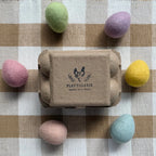 Carton of Pastel Eggs Felt Food  - Playtisserie