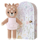 Tiny Violet the Fawn doll by Cuddle + Kind