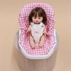 Pink Gingham Baby Dolls Car Seat Capsule - Tiny Harlow