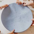 2-in-1 Soft Blue Sensory & Messy Play Tray by Jellystone Designs

