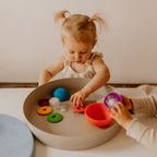 Jellystone Designs 2-in-1 play tray for sensory bins and messy play
