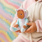 Uli Unicorn Rainbow Dinky Dinkum Doll - Olli Ella