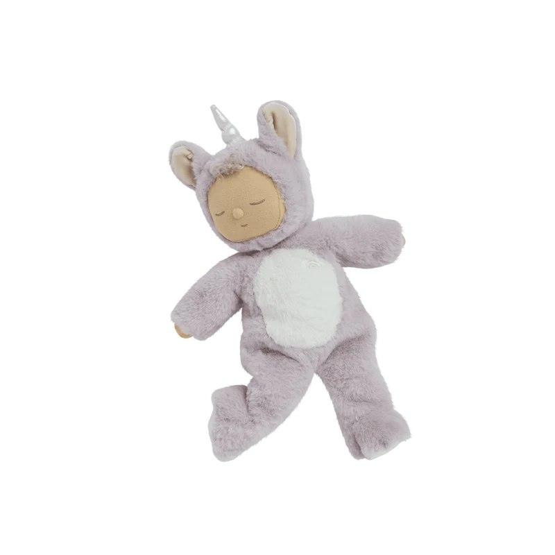 Sweetpea Lilac Unicorn Cozy Dinkum Doll - Olli Ella