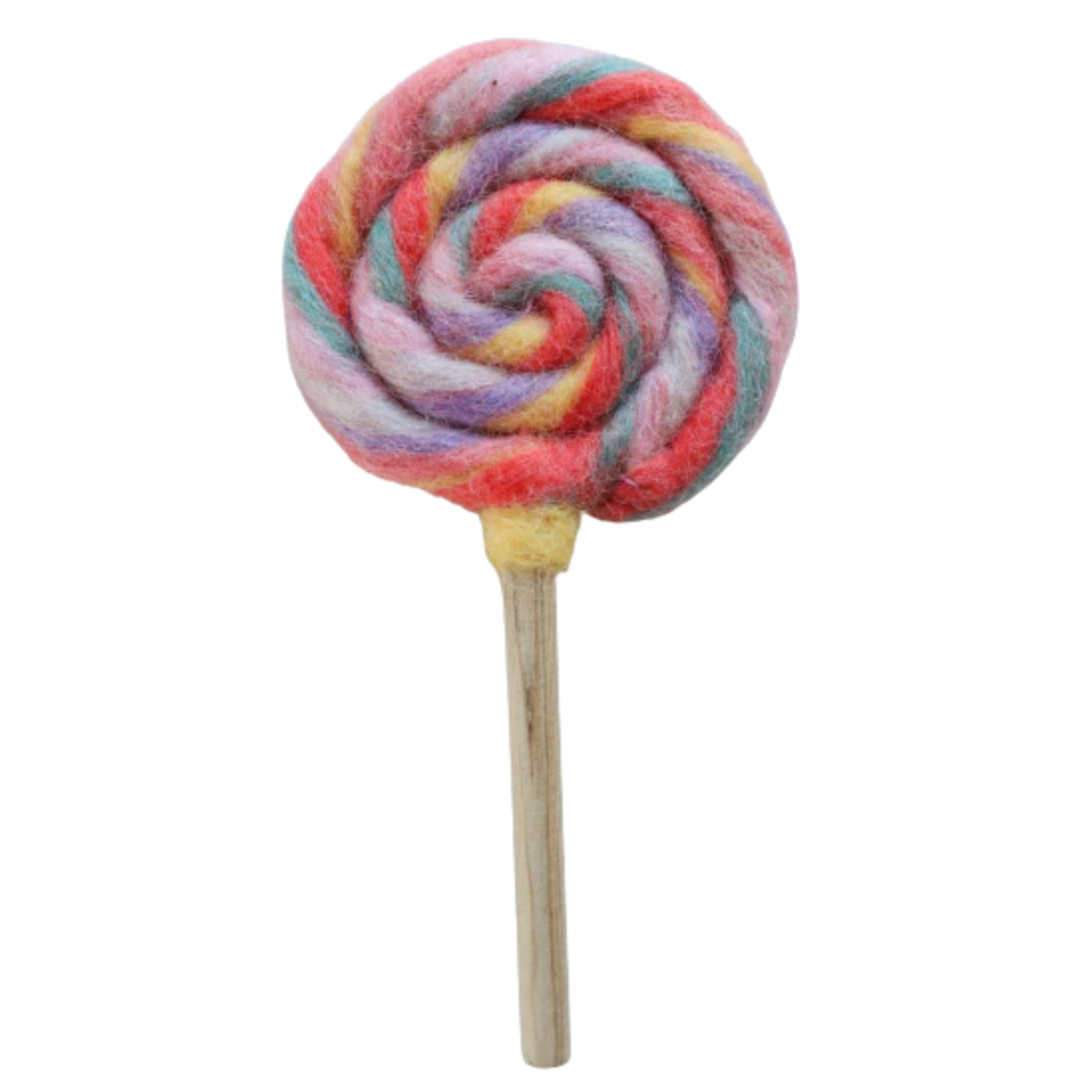 Rainbow Lollipop Felt Food - Juni Moon