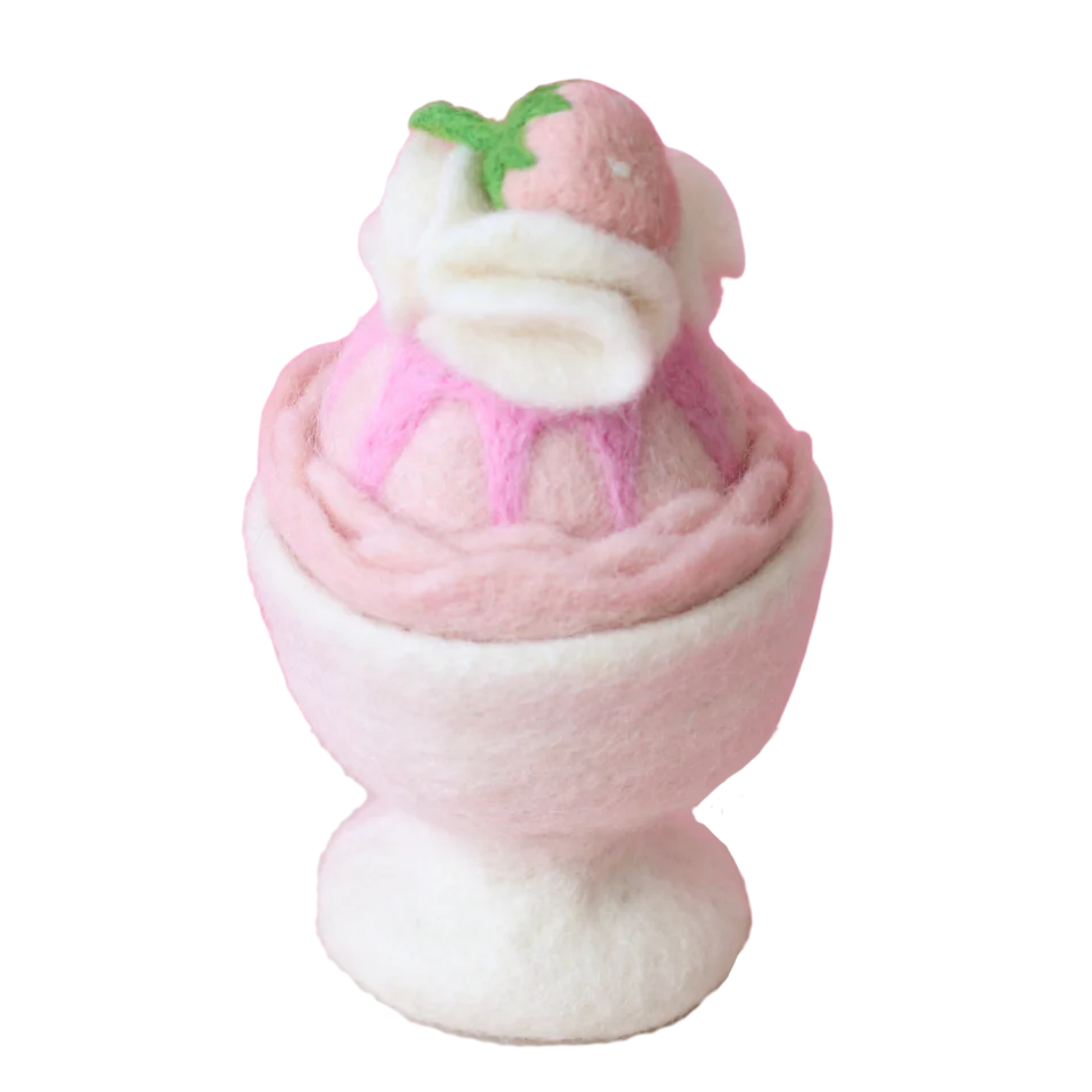 Strawberries & Cream Sundae Felt Food - Juni Moon