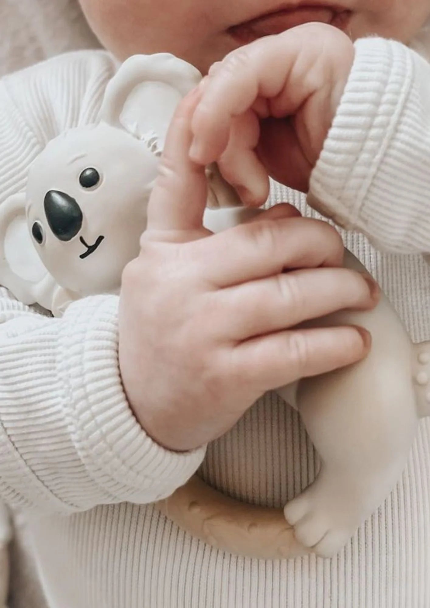 Banks the Koala teething ring by Winnie Parkes for babies