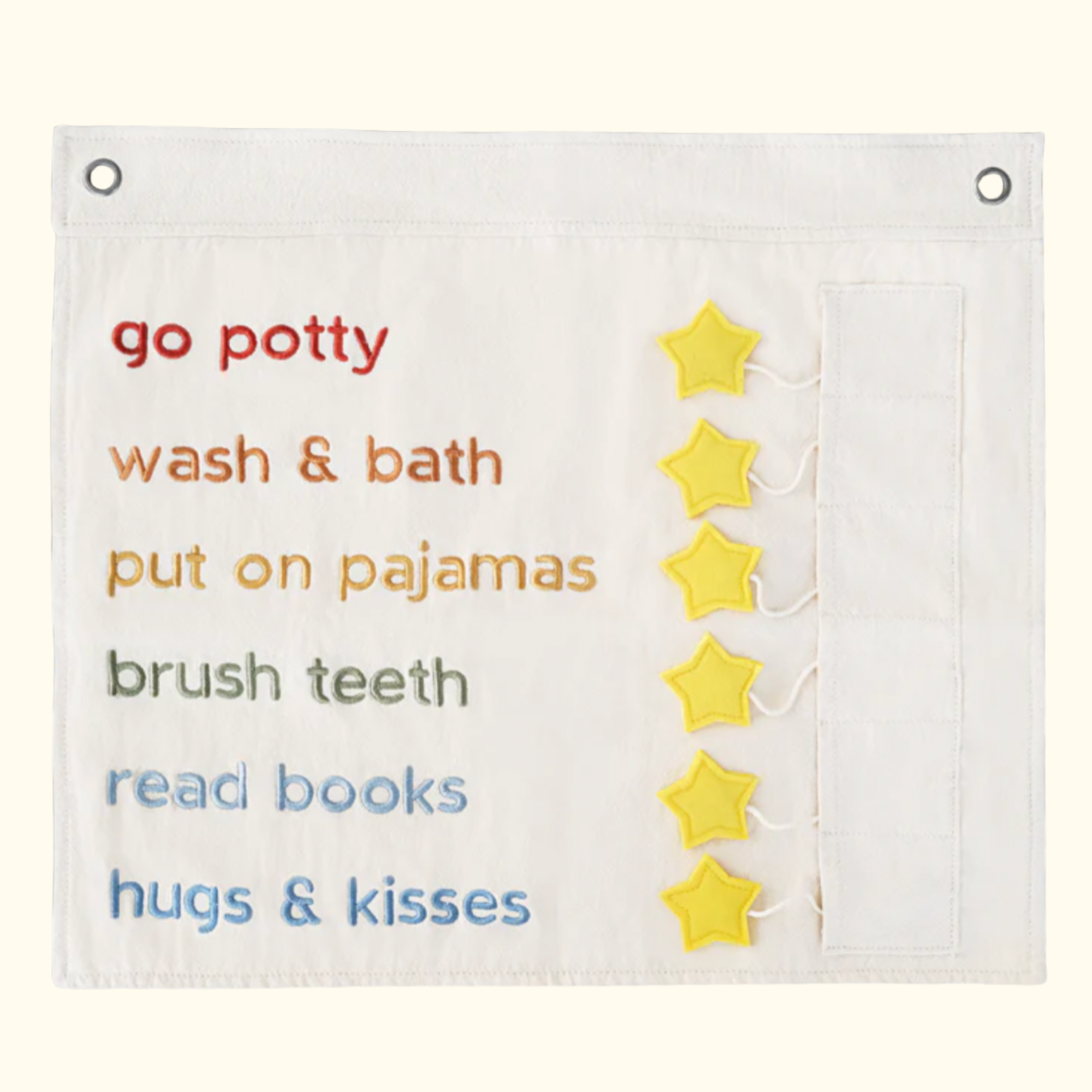 Bedtime To-Do Banner - Little Lamb Kind