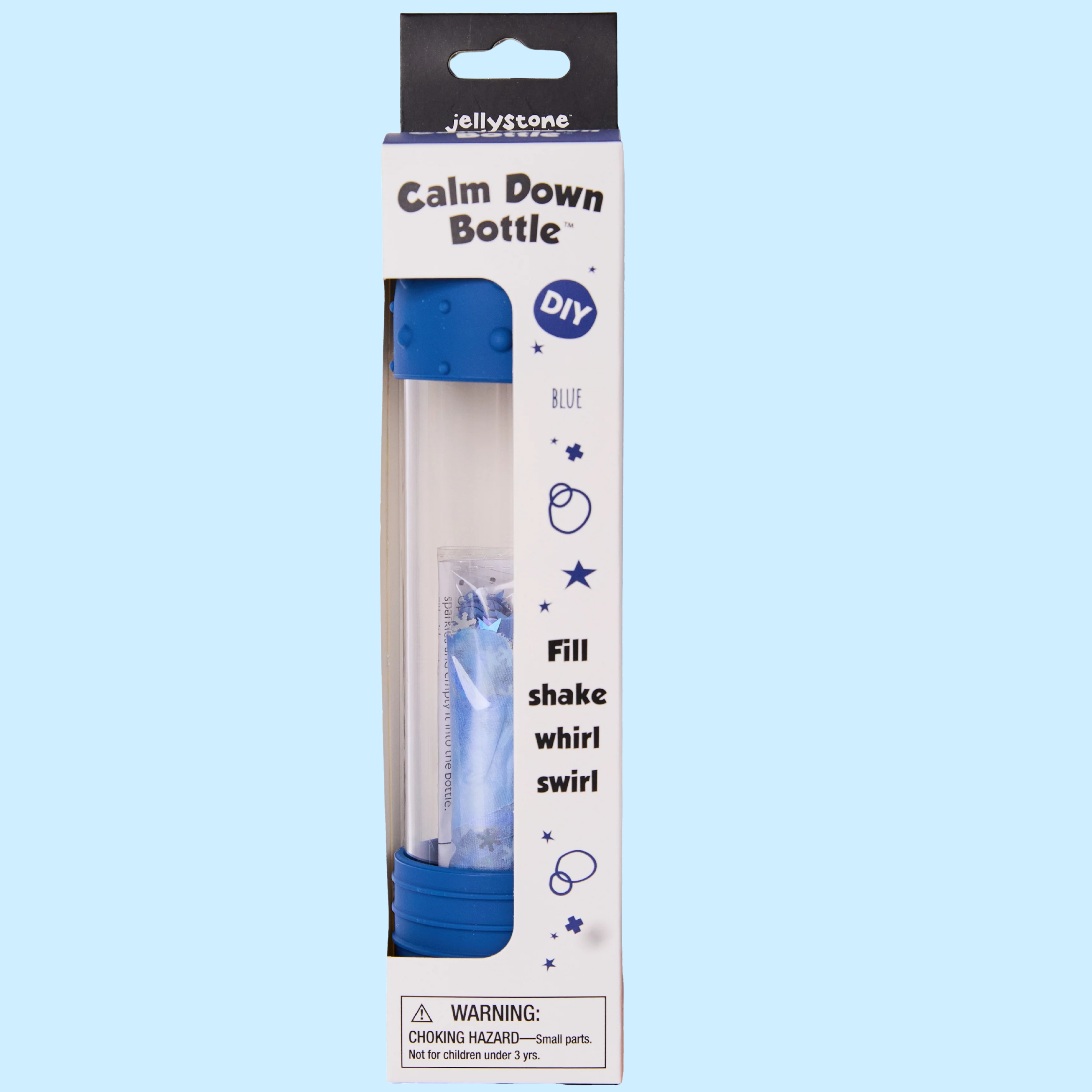 Blue DIY Calm Down Bottle - Jellystone Designs