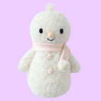 Baby Snowman (blush) - Cuddle+Kind