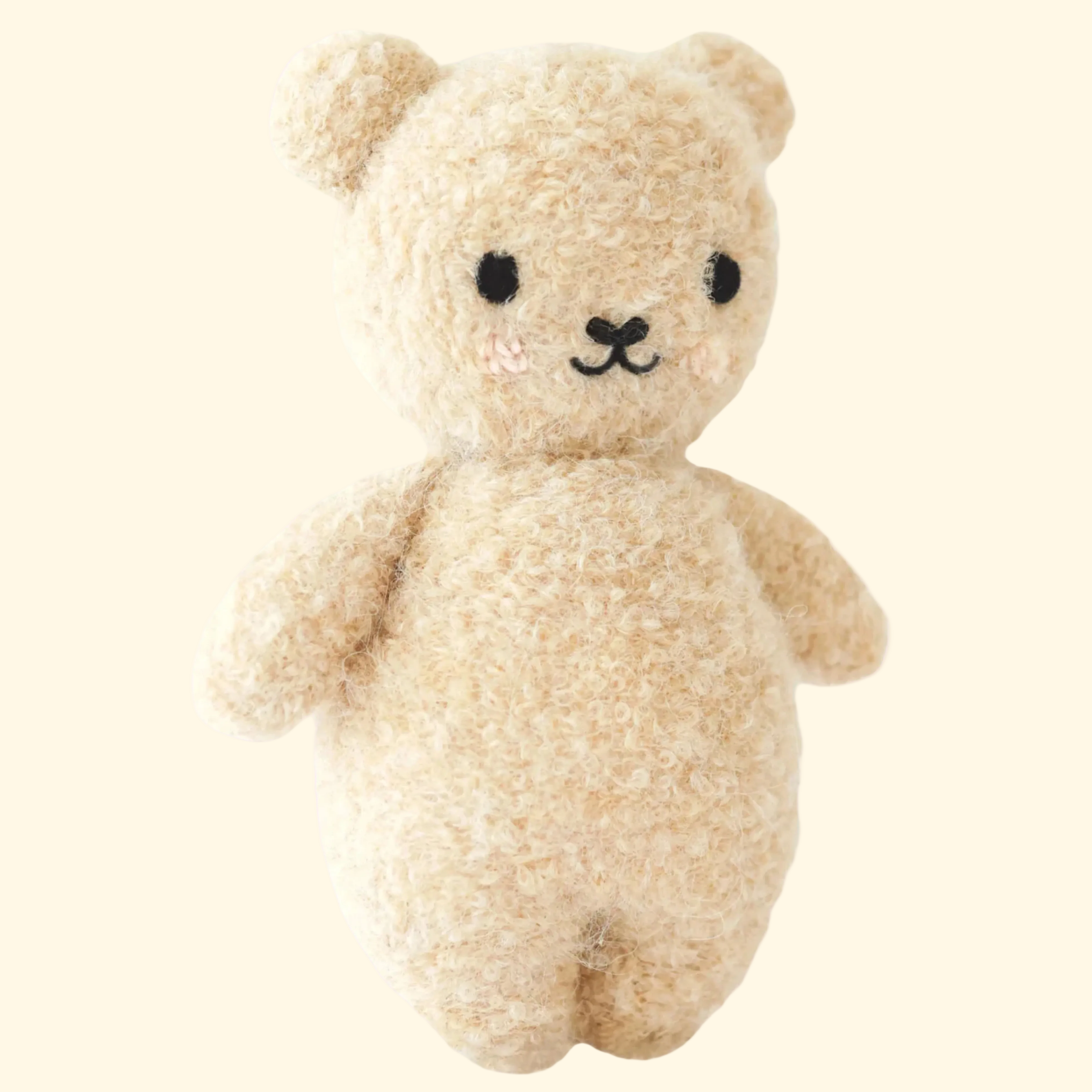 Baby Bouclé Bear (honey) - Cuddle+Kind