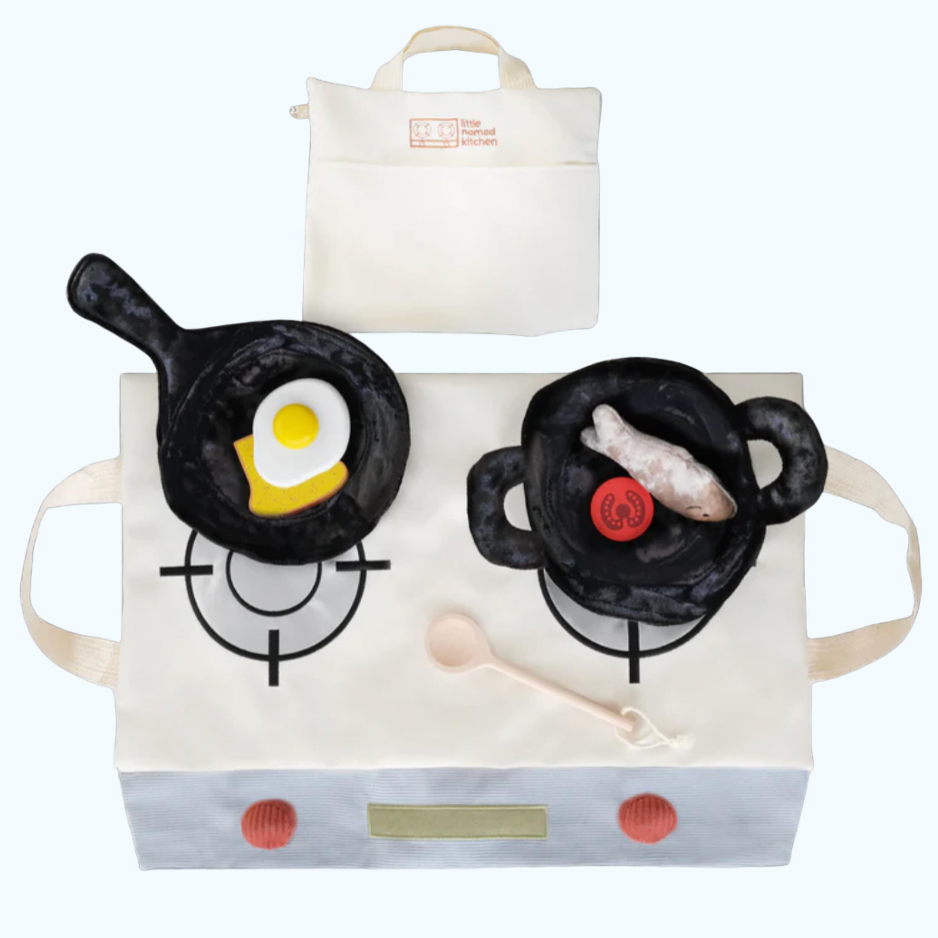 Little Nomad Travel Kitchen Pretend Play Set - Little Lamb Kind