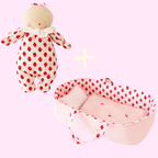 Strawberry Baby Doll & Carrier Bundle - Alimrose