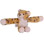 Cheetah Huggers plush toy snap band by Wild Republic
