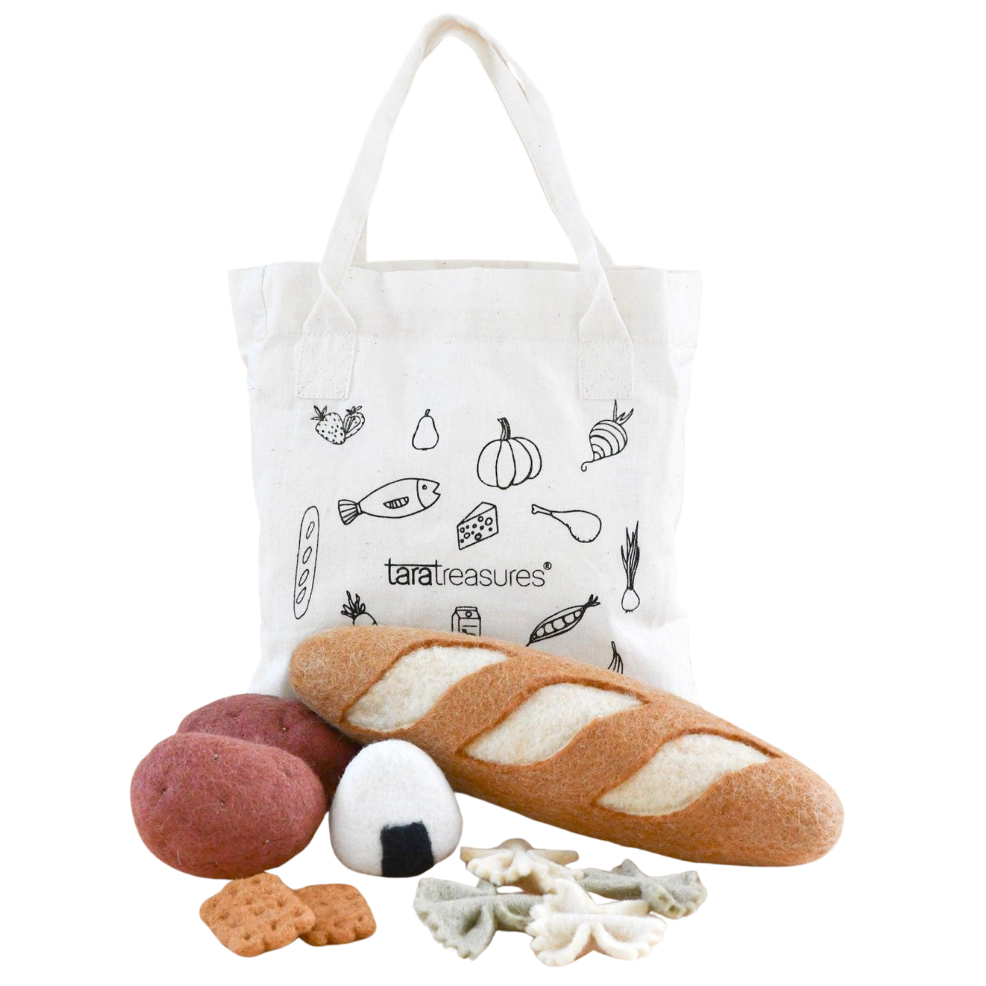 Carbohydrates Food Group Felt Food - Tara Treasures