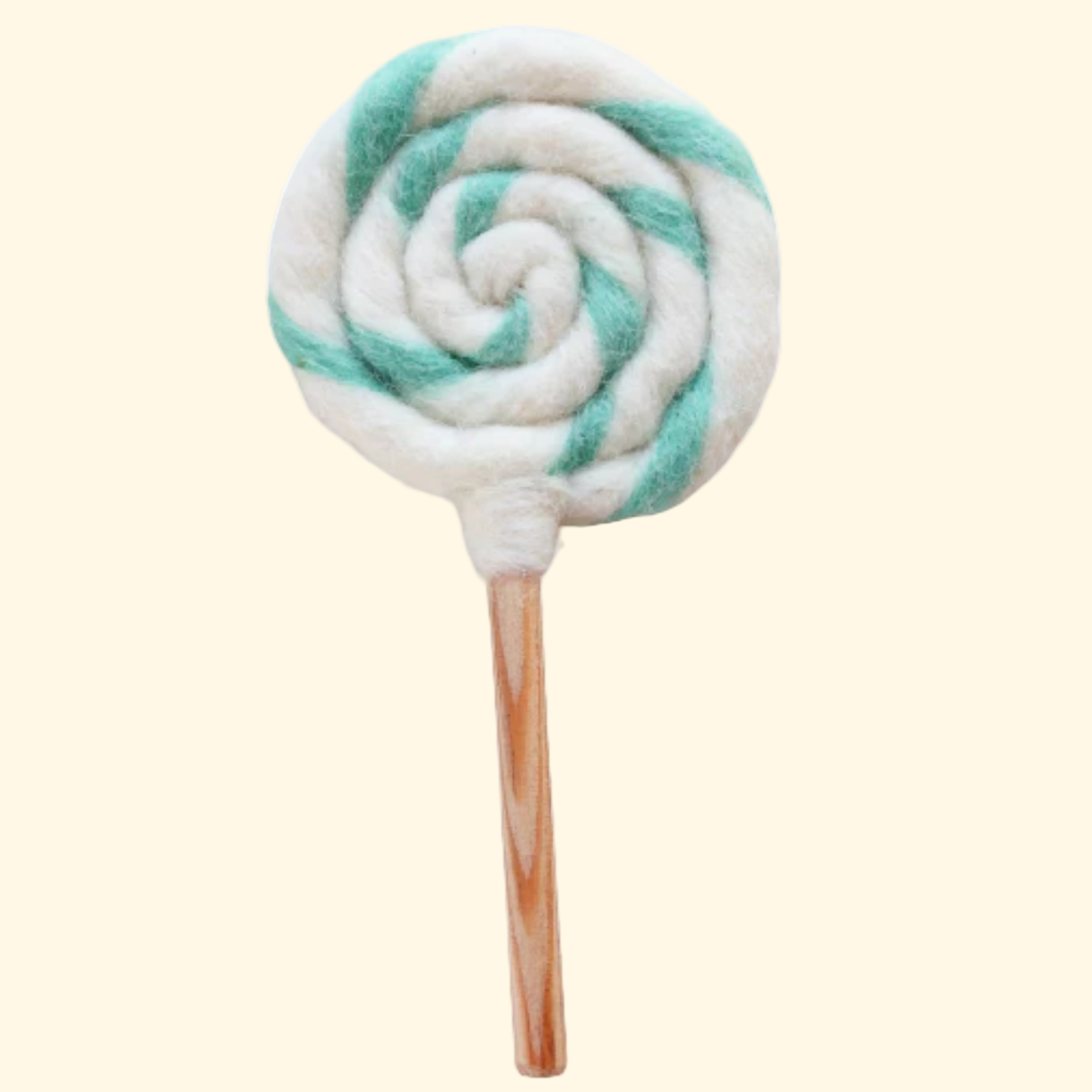 Mint Lollipop Felt Food - Juni Moon