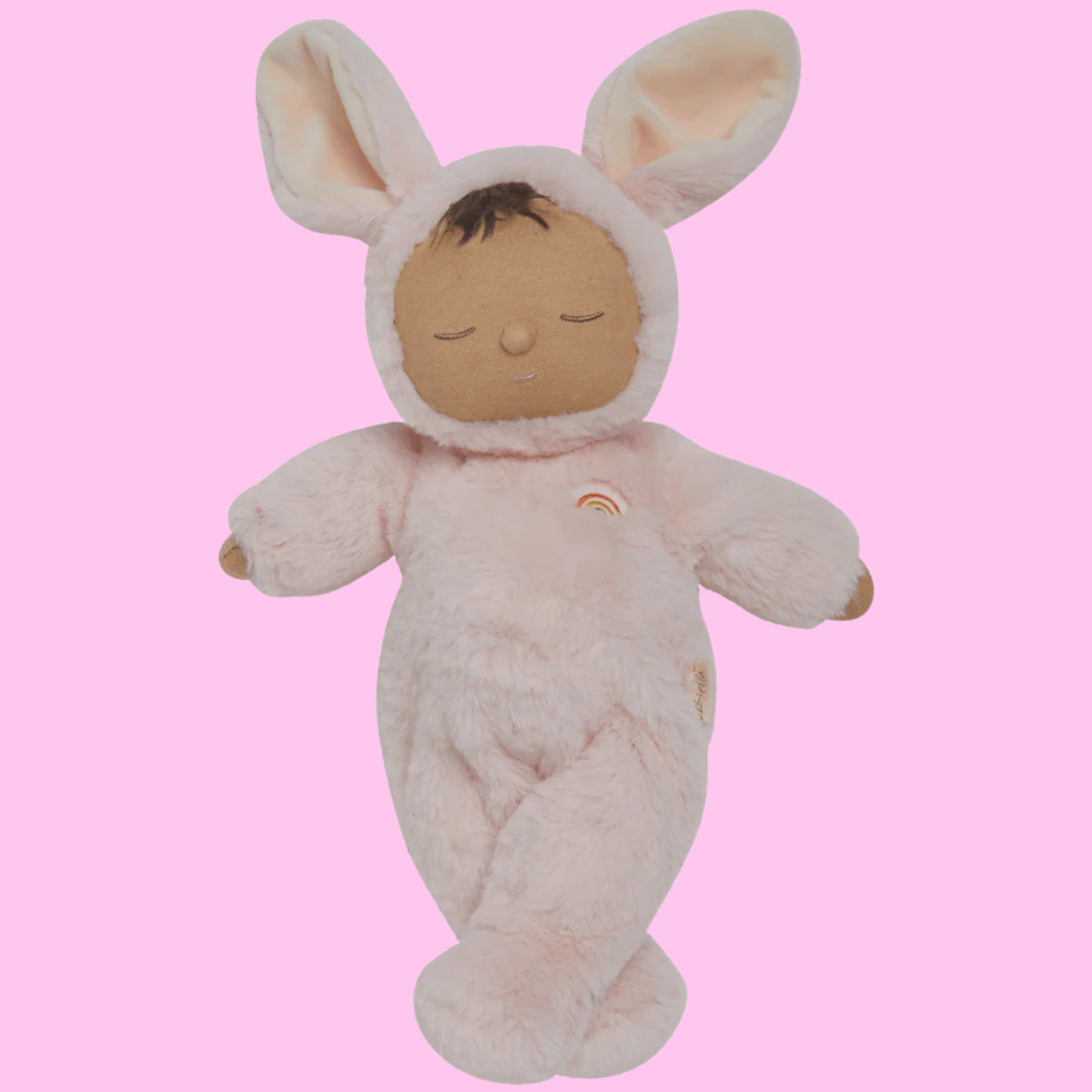 Pip Bunny Pink Cozy Dinkum Doll - Olli Ella