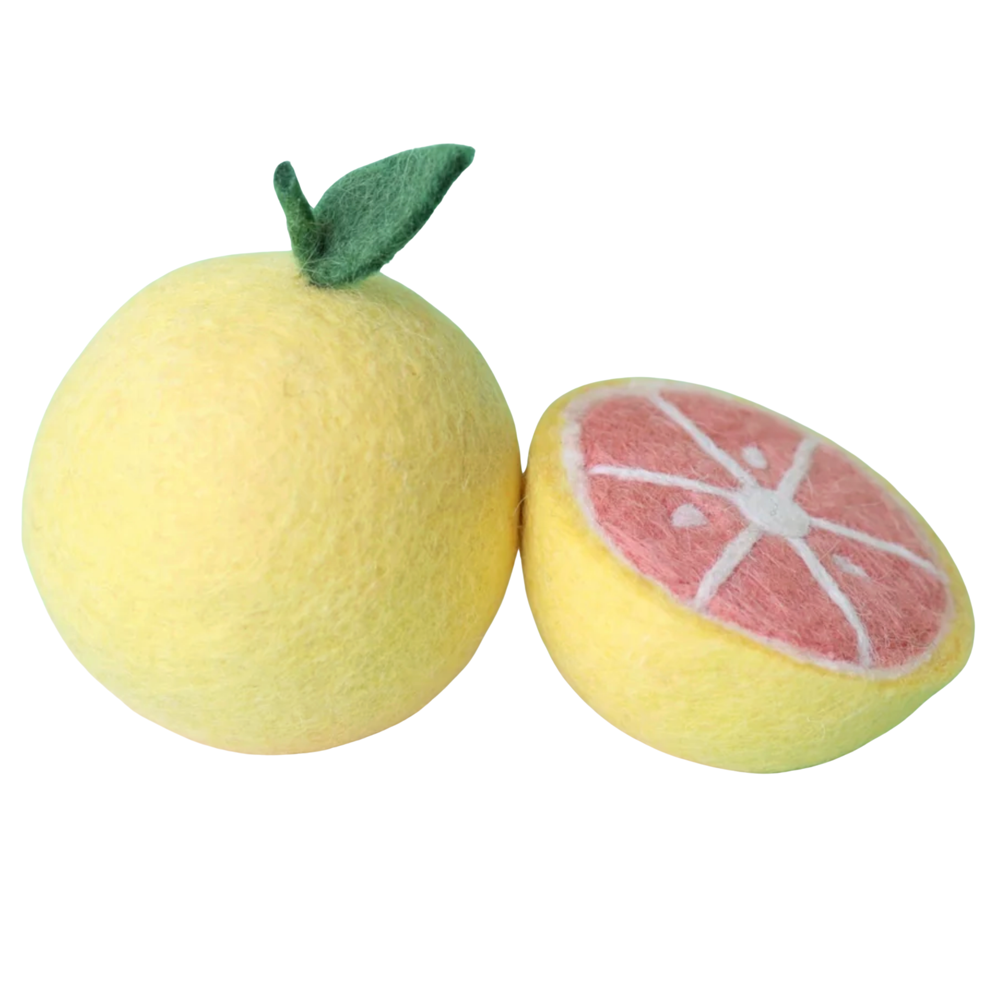 Pink Grapefruit Set Felt Food - Juni Moon