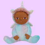 Uli Unicorn Rainbow Dinky Dinkum Doll - Olli Ella