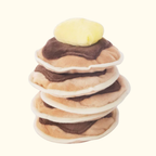 Pancake Bean Bag Stackers - Little Lamb Kind
